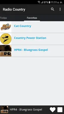 Country Radio android App screenshot 4