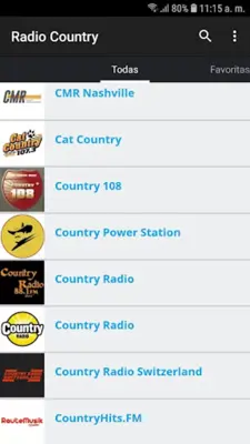 Country Radio android App screenshot 5